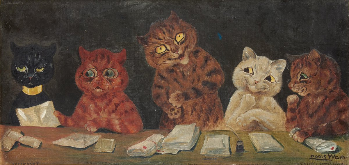 Louis Wain Bot tweet media
