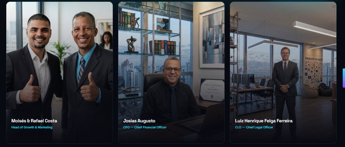ALIADOSLABS10's tweet photo. Moisés &amp; Rafael Costa
Head of Growth &amp; Marketing
Aquisição de UsuáriosParcerias EstratégicasPosicionamento Cripto/Tech
Trajetória
O motor de tração. Não adianta ter uma tecnologia incrível se ninguém a conhece. Focam em métricas de aquisição, parcerias estratégicas👏🖊️ https://t.co/VmoOrUHor6