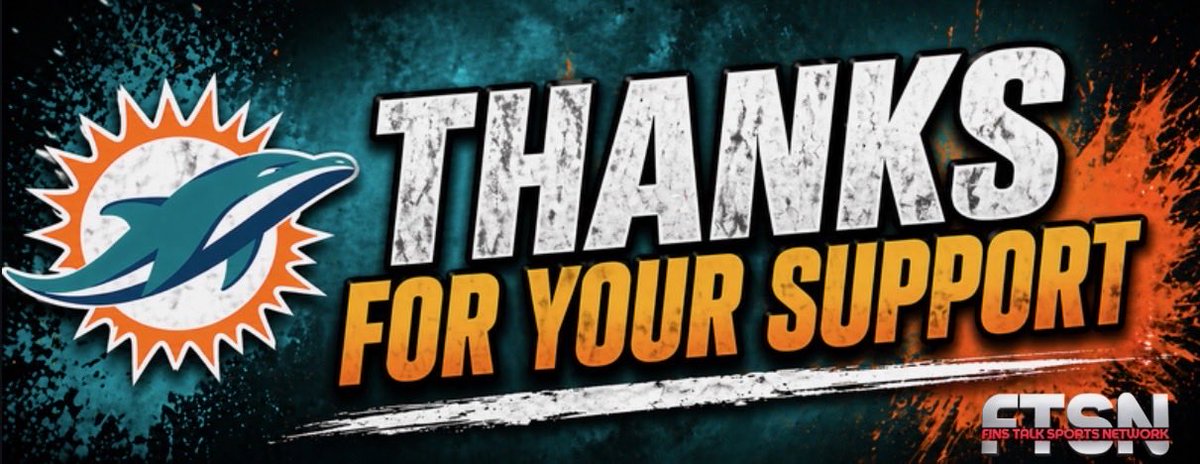 FinsTalkNetwork's tweet photo. Another #NFLDraft year has closed. Thank you ALL for watching. We hope you enjoyed the coverage as much as we did! 

Special shoutout to @BobbyFinsTalk, @Phinsfan72 and @JoshWingate302 for pouring so much and bringing it EVERY SINGLE TIME on our “On The Clock” shows! 

#PhinsUp https://t.co/srUY3PDu9V