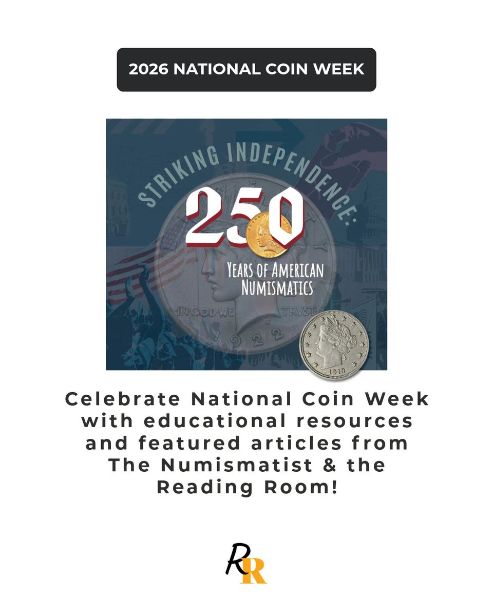 ANACoins's tweet image. Unwind with a great read for #NationalCoinWeek! Explore the "fragile" paper money of the American Revolution in CJ Buchanan’s latest article.

Read more: bit.ly/4udwrwz

Explore more resources: bit.ly/4sS9C03 🪙🏛️

#Numismatics #History #America250
