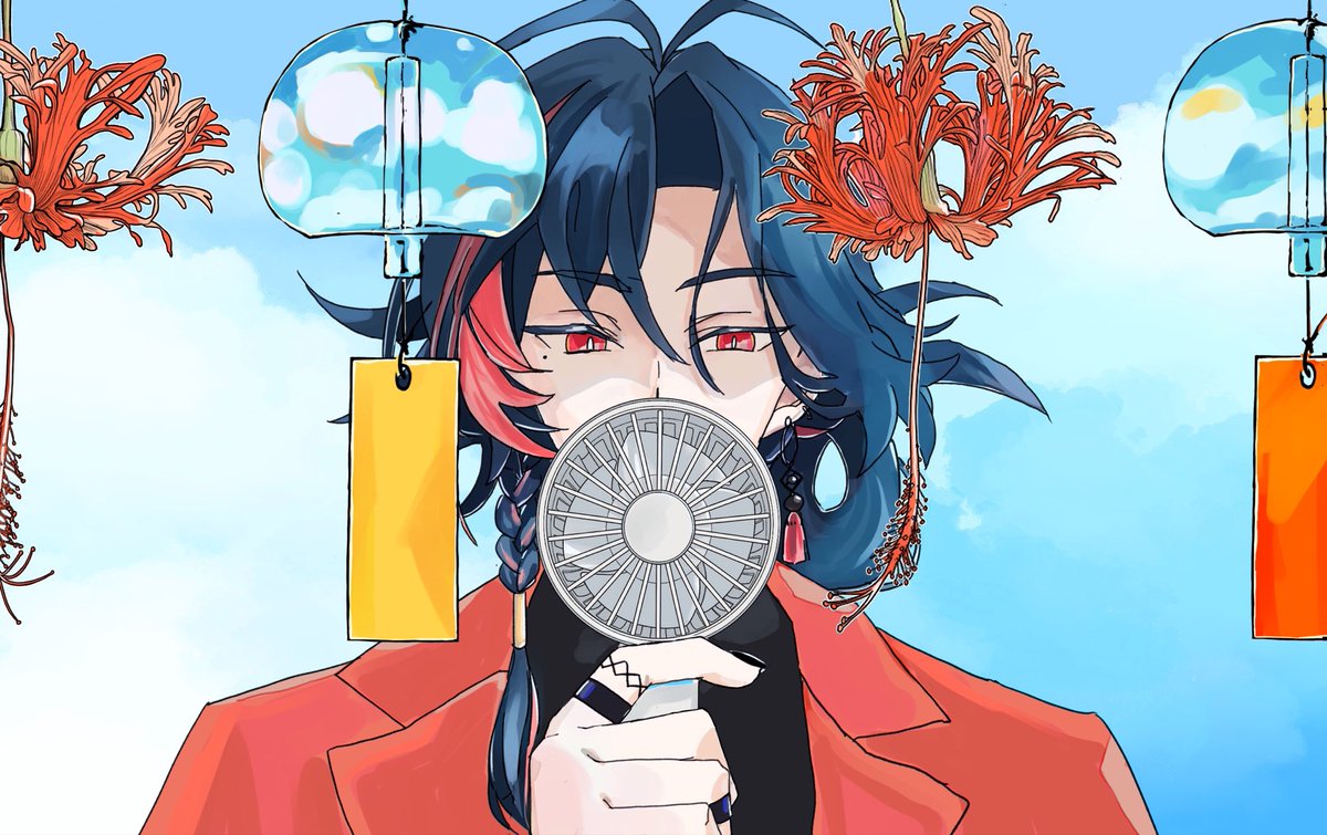 wind chime
 #かいせ絵