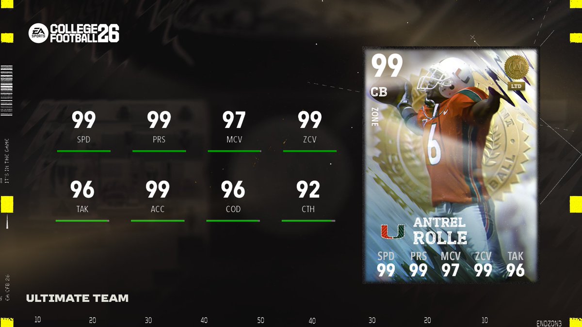 EASPORTS_CUT's tweet image. Eli Manning, Antrel Rolle and Cornelius Bennett headline Ultimate Alumni Vol. 13 dropping tomorrow 🏆 #CFB26