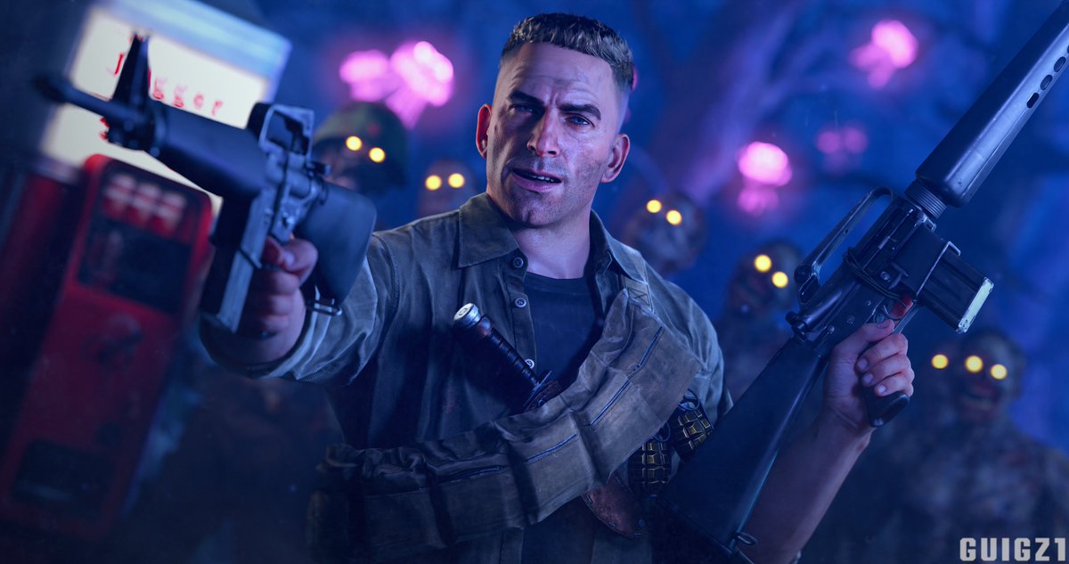 Guiiiiigui_'s tweet image. "But wherever I go, you know I'll be kickin' ass..."

#TankDempsey #Ultimis #Callofduty #blender3d