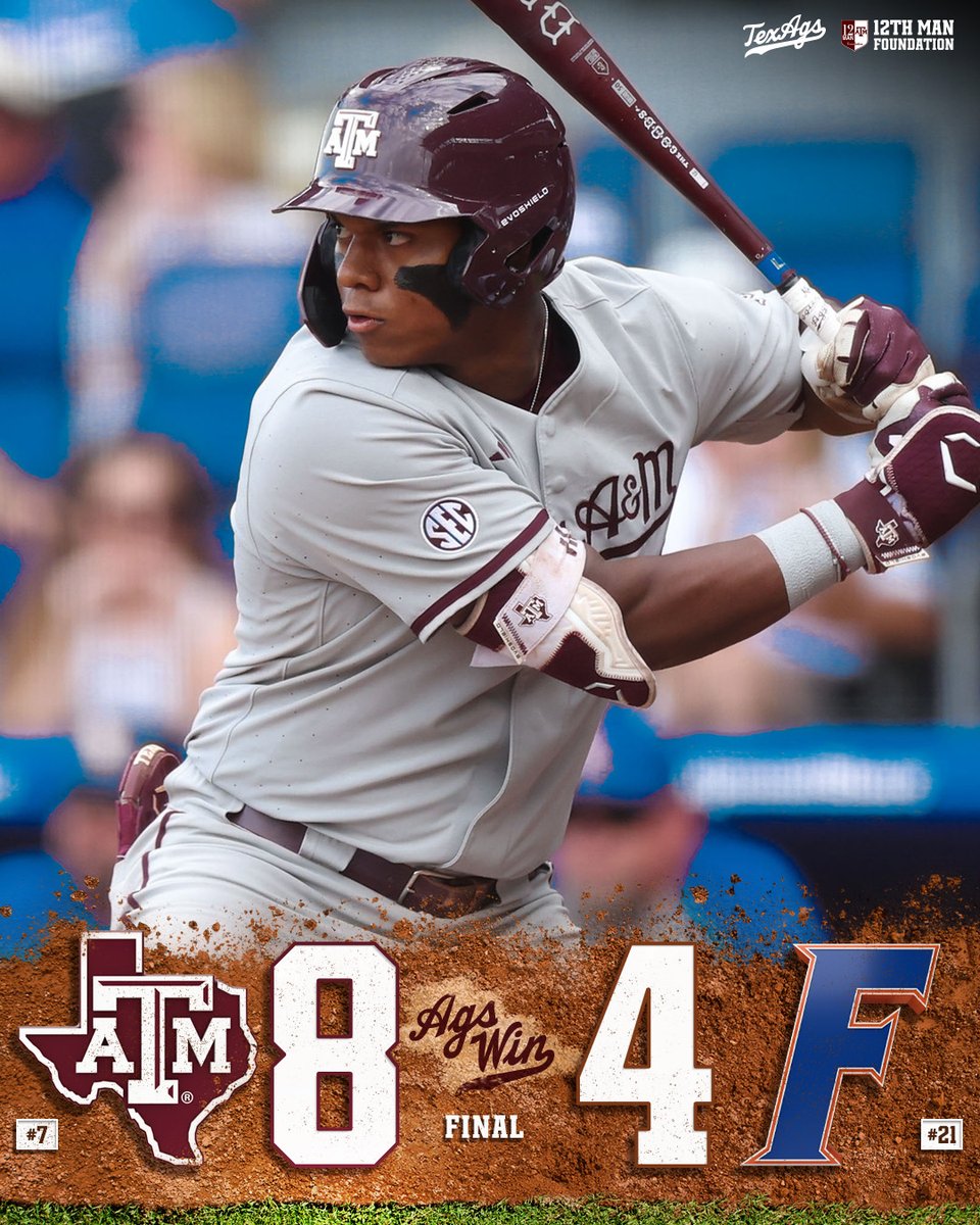 TexAgs's tweet photo. Series tied 👍

#GigEm https://t.co/XMp2vi4bWU