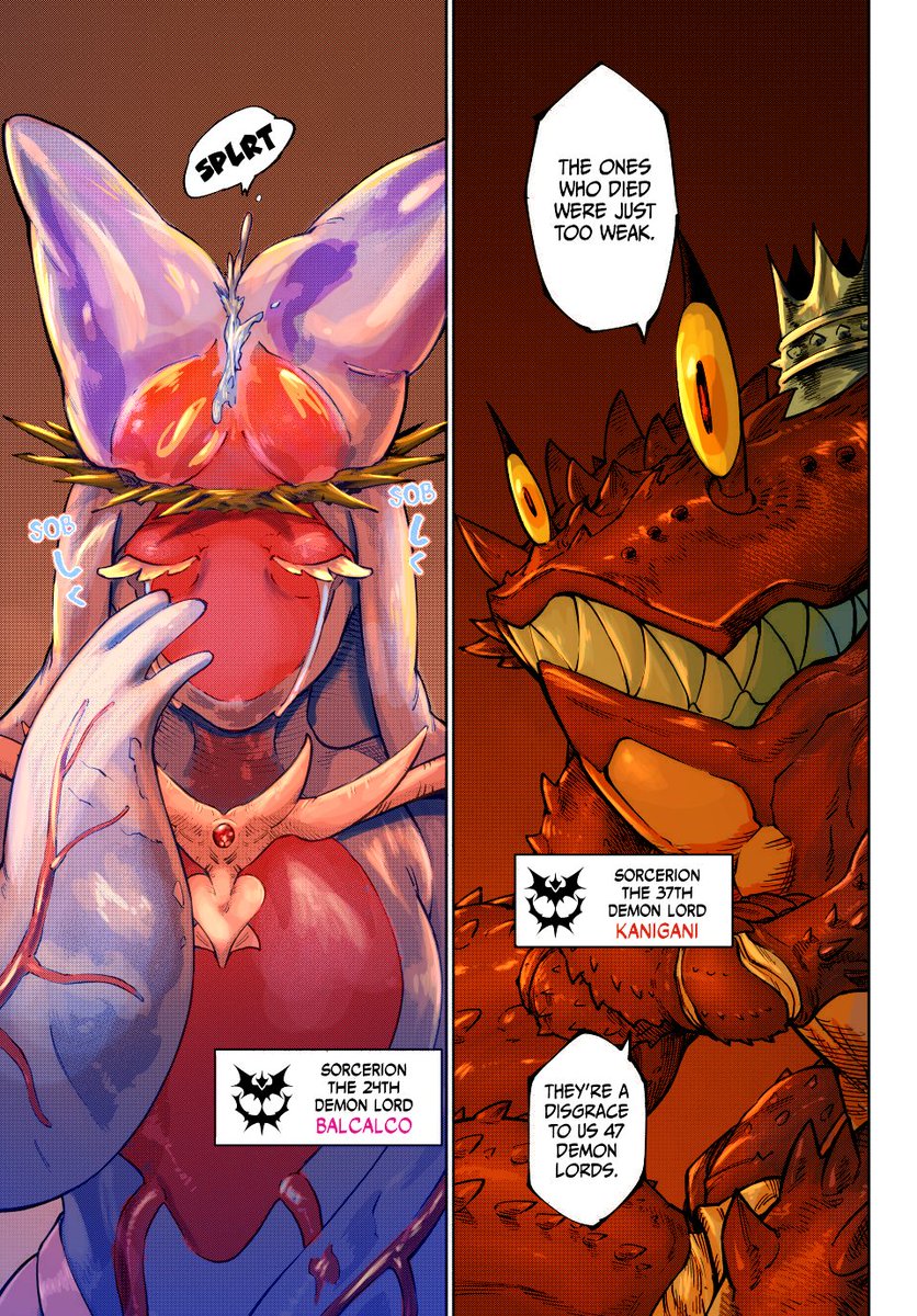 Onenation896's tweet image. Demonic leadership) Versus colouring 
#Versus #colouring #manga #art #digitalart #comic