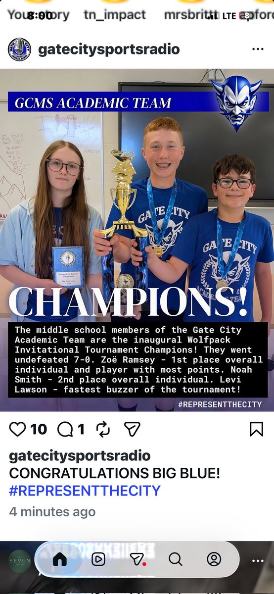 Gate City Middle School tweet media