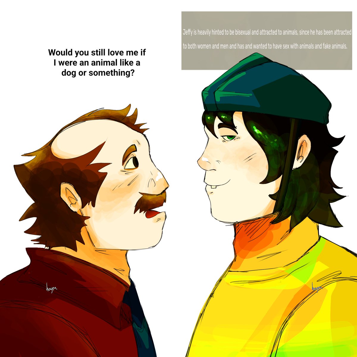 hayrievoid's tweet photo. more marffy stuff (new and old)
still trying to have a decent render
#marffy #smlfanart #sml #jeffy https://t.co/q589LbfMN7
