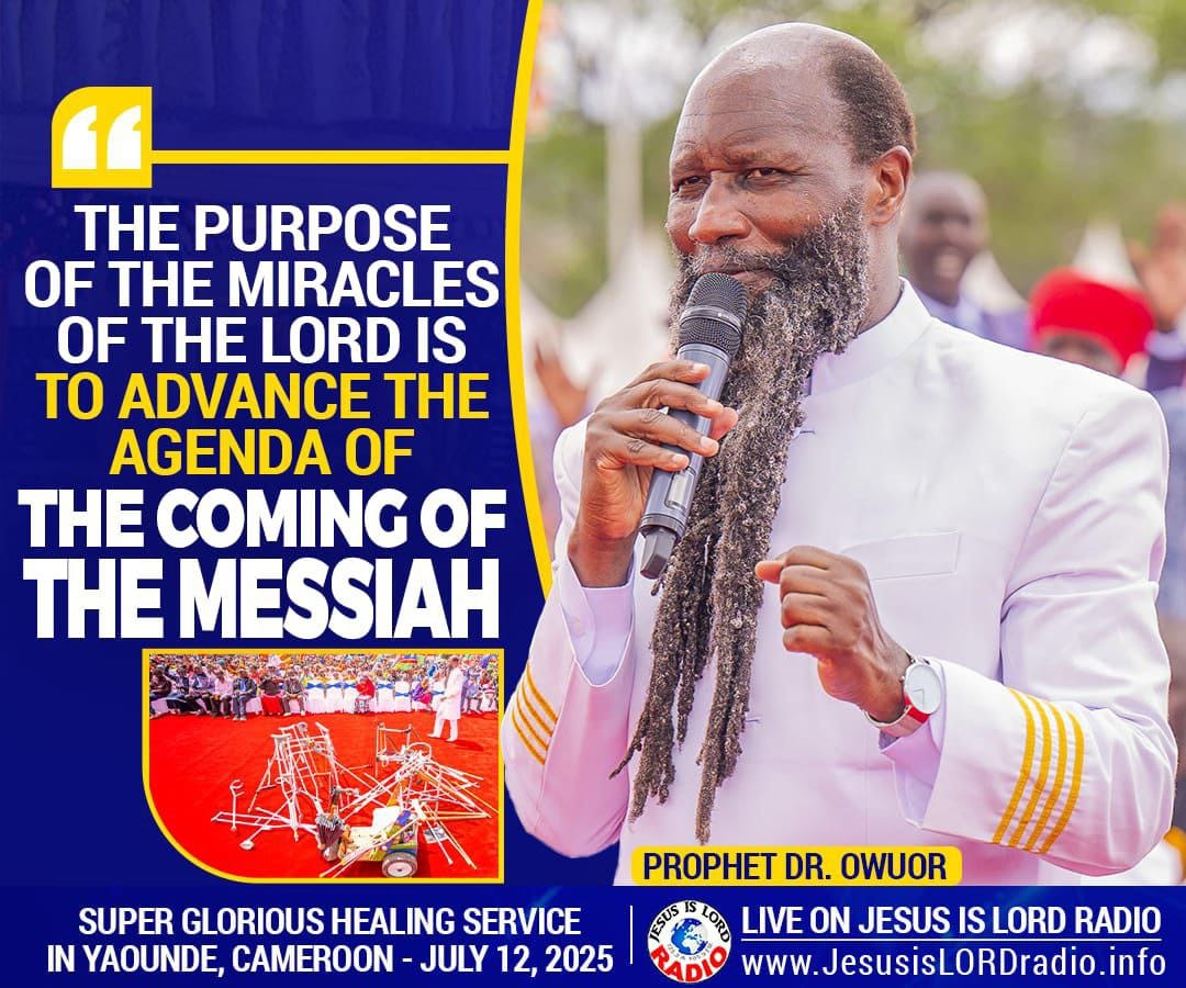 <a href="/Prophet_DrOwuor/">The Ministry of Repentance and Holiness</a> #BrazilVisitationHour: The only thing that now matters is the Blood Eternal of the LAMB!