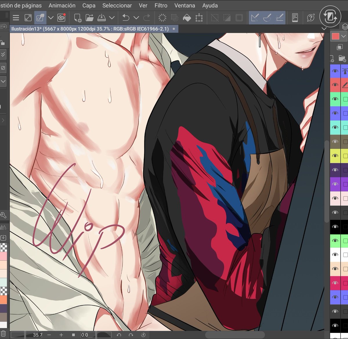 Amimiiiiir's tweet image. you know what's happening here? 👁️

#starfish #xavier #rafayel #lads