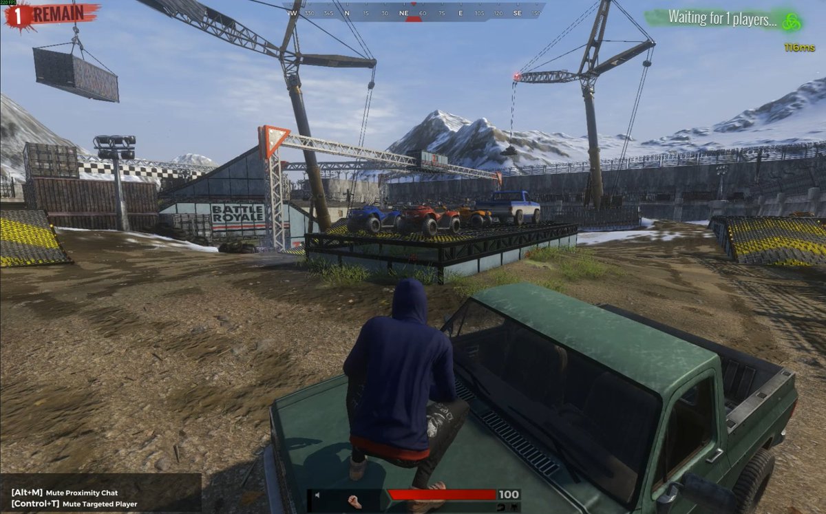 UncleRemis11's tweet photo. I am the last remaining player, I fucking win. I'm still here! #BattleRoyale #H1z1 https://t.co/8m0TGxrAtg