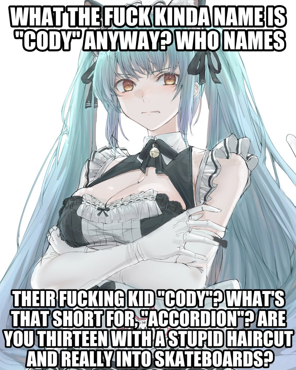 I write words on anime girl pictures tweet media