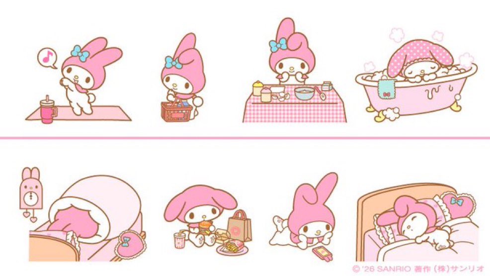 daily sanrio ʚ♡ɞ tweet media