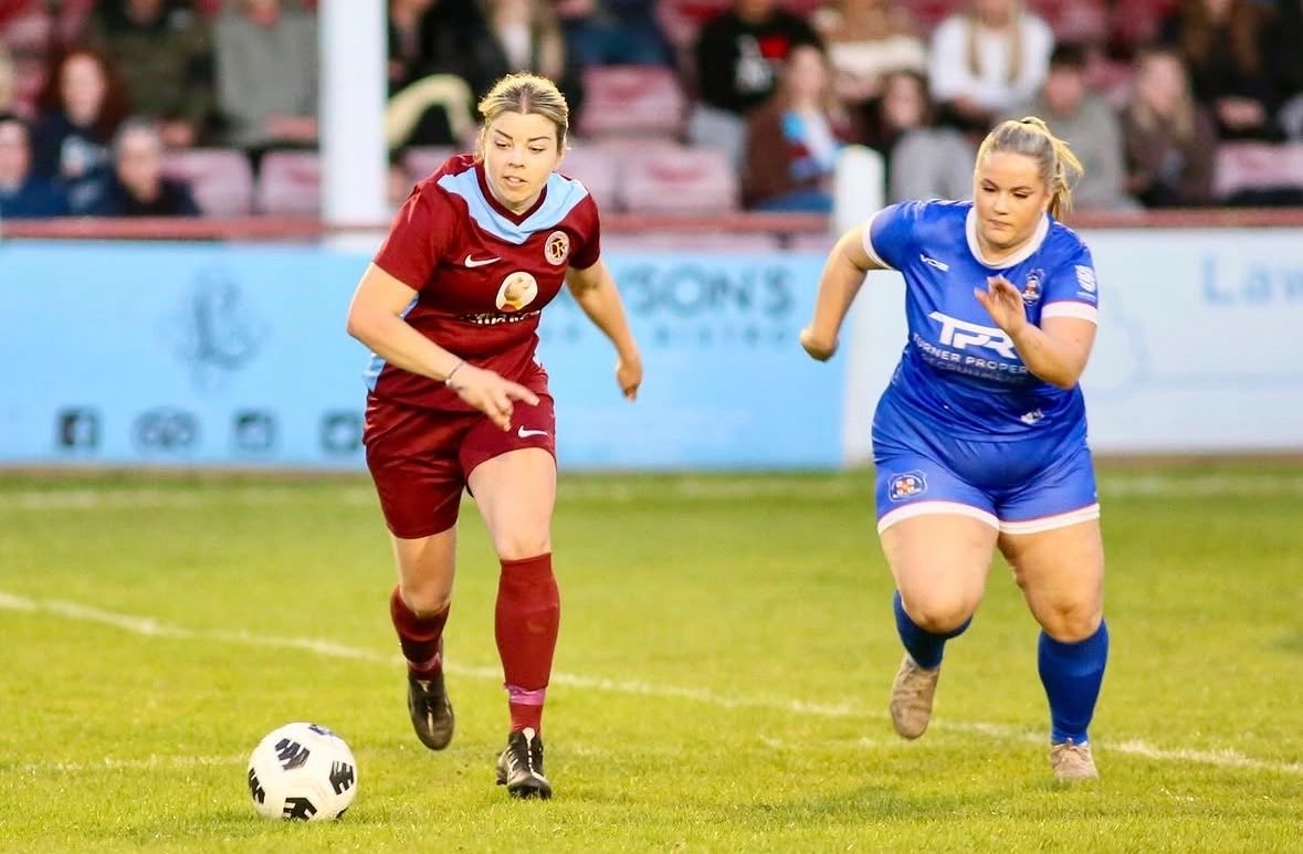 Jayphoto1993's tweet photo. Matchday moments from the cup final🏆
capturing the intensity, passion and quality on show from both sides.
@rangers_ladies vs @RustonSportsWFC 
#MatchDay #FootballPhotography #CupFinal #WomensFootball #GrassrootsFootball https://t.co/z4EiJMqJST