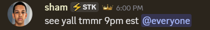 ShamnycUpdates_'s tweet photo. 🚨 SHAM IT RETURNING TO TWITCH TOMORROW @ 9PM EST 🚨 https://t.co/ZZ8HHbnXf5