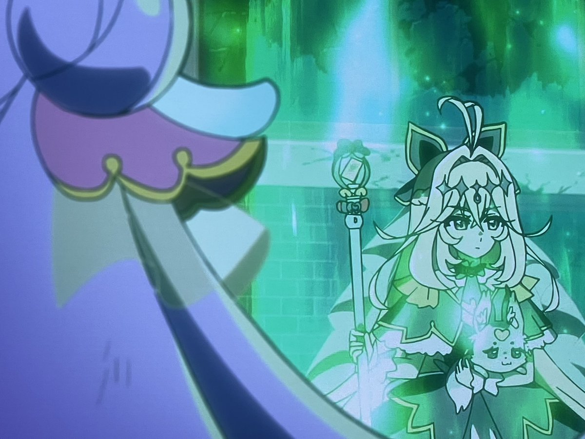#名探偵プリキュア
①ウソノワールが世界をウソまみれにする為にマコトジュエルを奪う

②ポチタンが2027年のあんなに助けを求める

③1999年にタイムスリップ時
マコトジュエルが壊れて世界に散らばる

④プリキュア側がマコトジュエルを集め続けて段々ポチタンがかつての姿になる