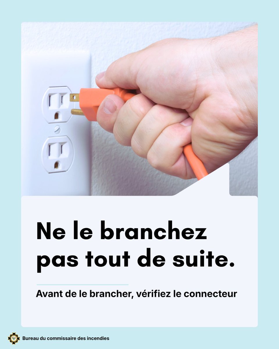 IncendiesON's tweet photo. Inspectez vos rallonges pour vérifier qu'elles n'ont pas été endommagées pendant l'hiver.

Le froid affaiblit l'isolation, et les rongeurs mâchent parfois les rallonges entreposées. Si vous observez des fissures, des effilochages ou des fils exposés, remplacez la rallonge. https://t.co/Qoo0RoKZuD