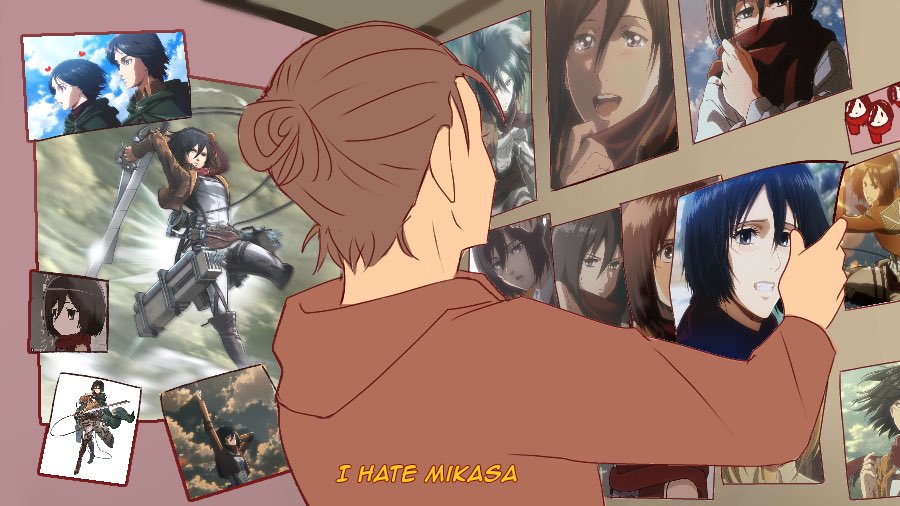 Eren in the table scene :