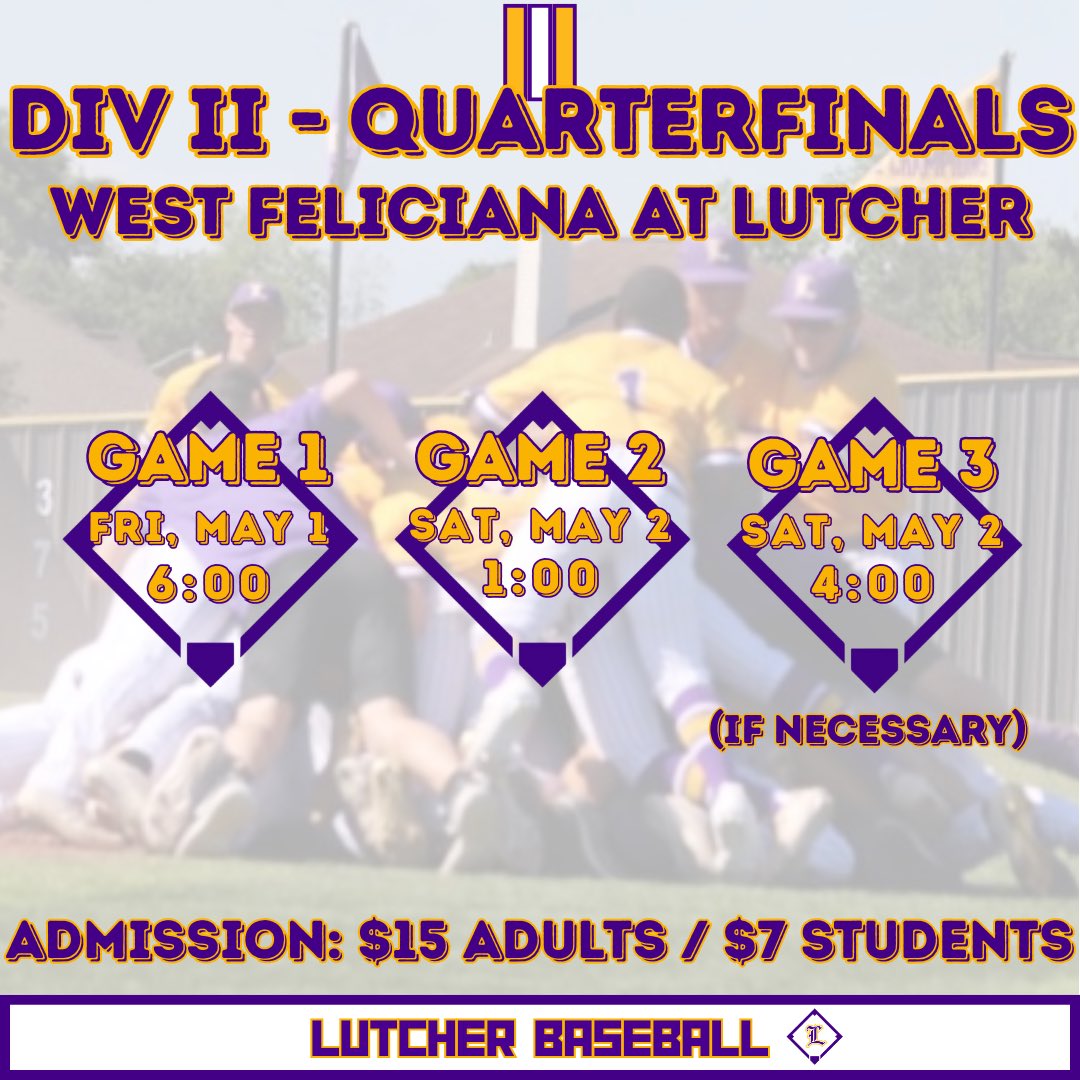LutcherBaseball's tweet photo. https://t.co/SSyXK1kgrL