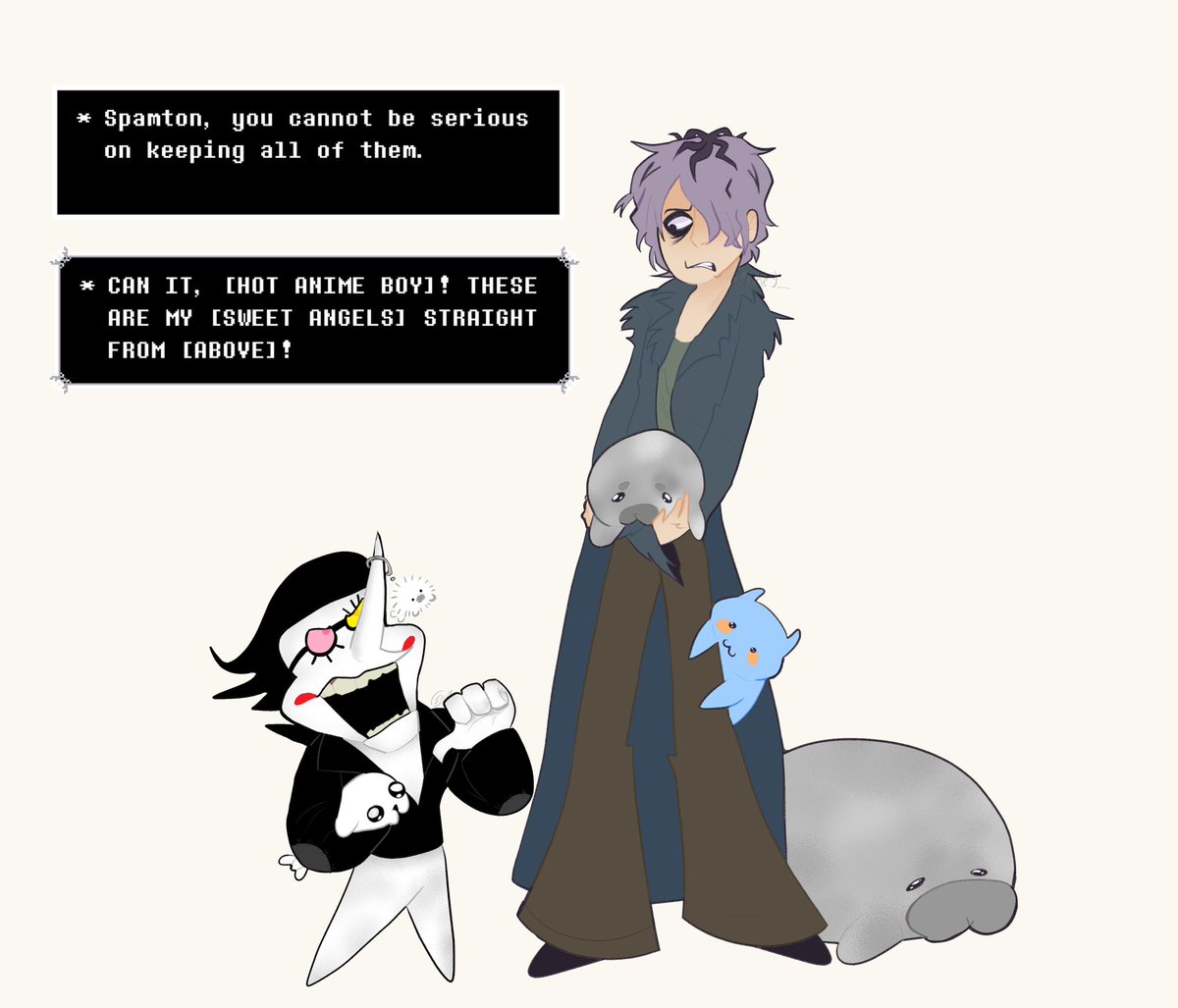 Maxiey_'s tweet image. #deltarune #ib