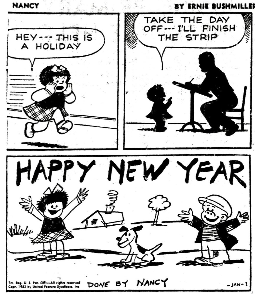 Daily Nancy Comic Strips. tweet media