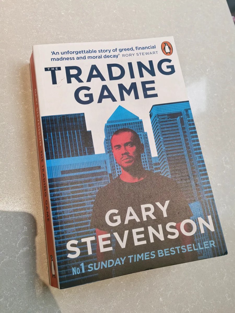 jyotinehra78's tweet image. Reading 131 | The Trading Game had me completely hooked 📖🔥 #TheTradingGame #GaryStevenson #WeekendRead #BookLover