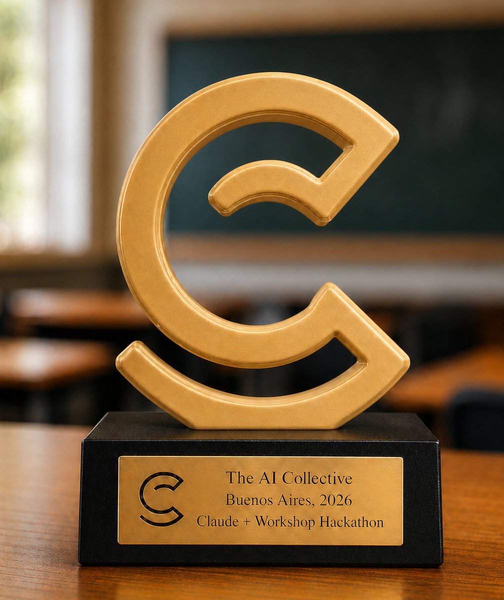 MartinPulitano's tweet photo. Estoy cada vez con más ganas de organizar la mini hackaton luego del workshop del 14 de mayo  

Se anotó muchísima más gente de la que esperaba 🥹 

Les gustaría de premio un trofeo con la forma de AI Collective? 
A quién les gustaría ver de mentores?  

Les dejo el link abajo 👇
Me ayudarían mucho difundiendooo