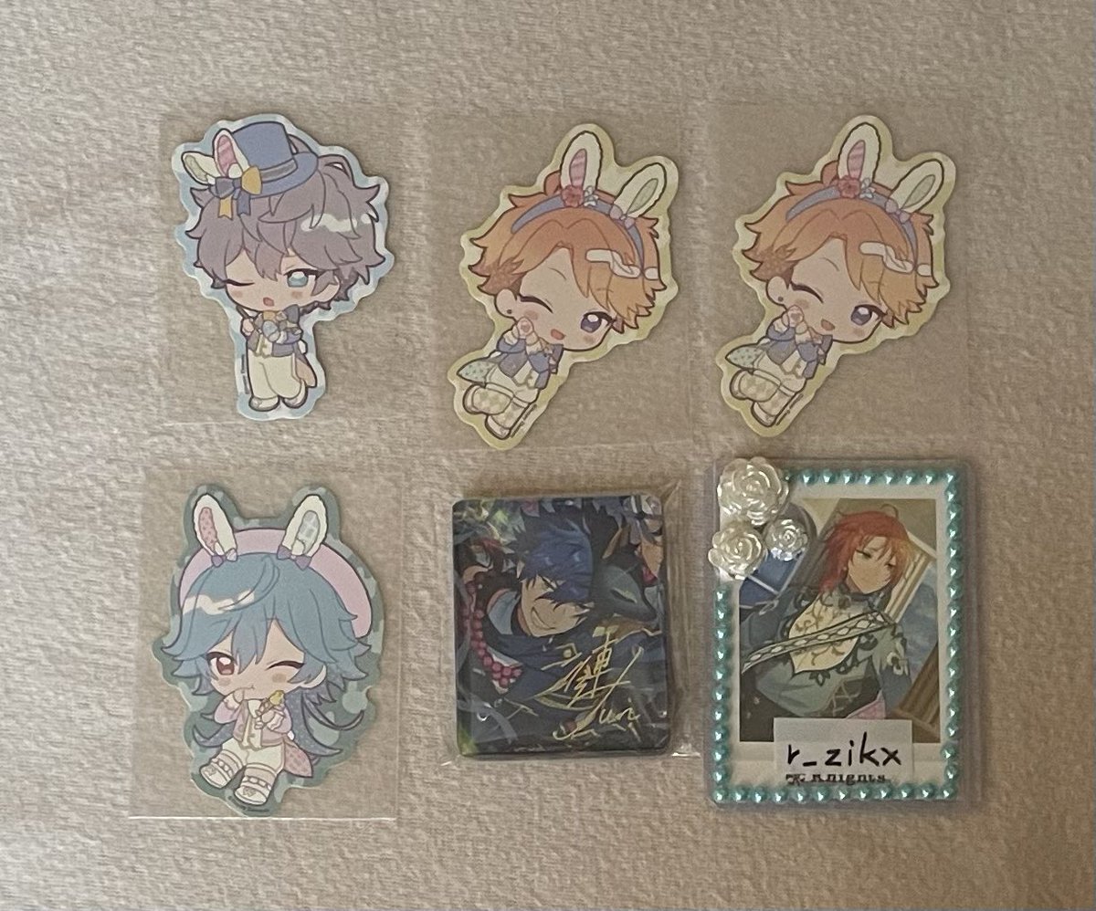 r_zikx's tweet photo. あんスタ　アニカフェ　ステッカー　コロッタ　交換

譲:泉嵐ライカジュン

求:ステッカーレオエス藍良　コロッタ日和

泉はレオとの交換
コロッタは同弾交換

求決まり次第定価＋送料で譲渡可能

気軽にお声かけください！ https://t.co/xlPcPHlHv4