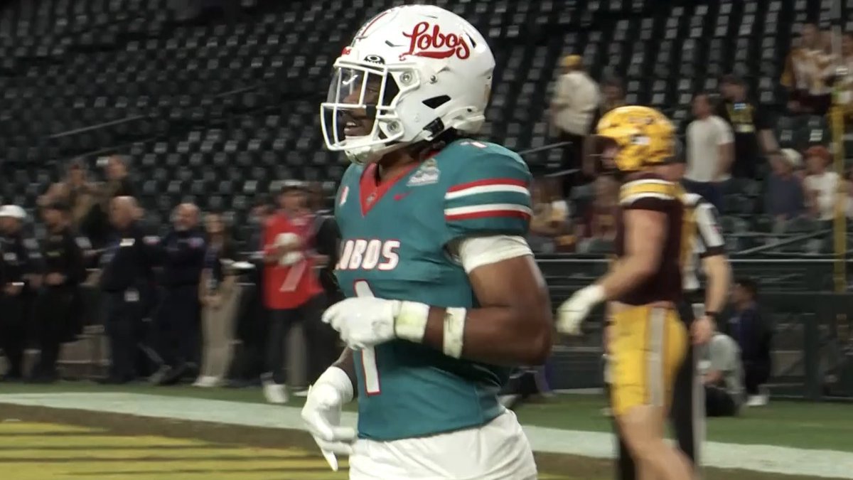 ChazWrightTV's tweet photo. 🚨 UDFA Signing 🚨

Per (@AaronWilson_NFL) New Mexico Running Back Damon Bankston is signing with the New York Giants as Undrafted Free Agent! 

Bankston tallied 635 rushing yards, and 397 receiving yards and 8 total touchdowns last season. Also had 2 KOR for TD’s! 

@Coach_Eck https://t.co/BZhvxLrLGd