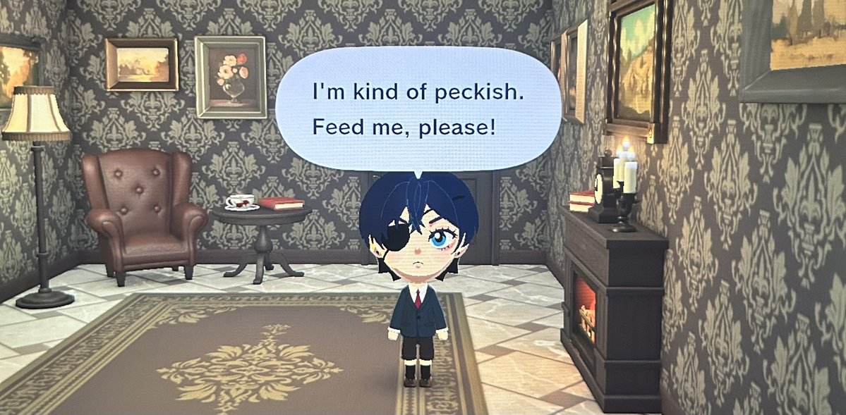 i just added him and he’s already a starving victorian child