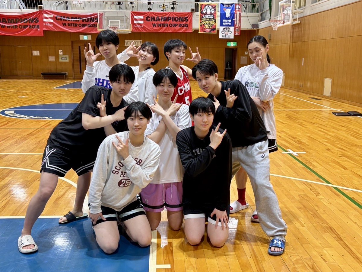 新入生を迎え、新たなチームづくりがスタートしました🌱🏀 全員揃って