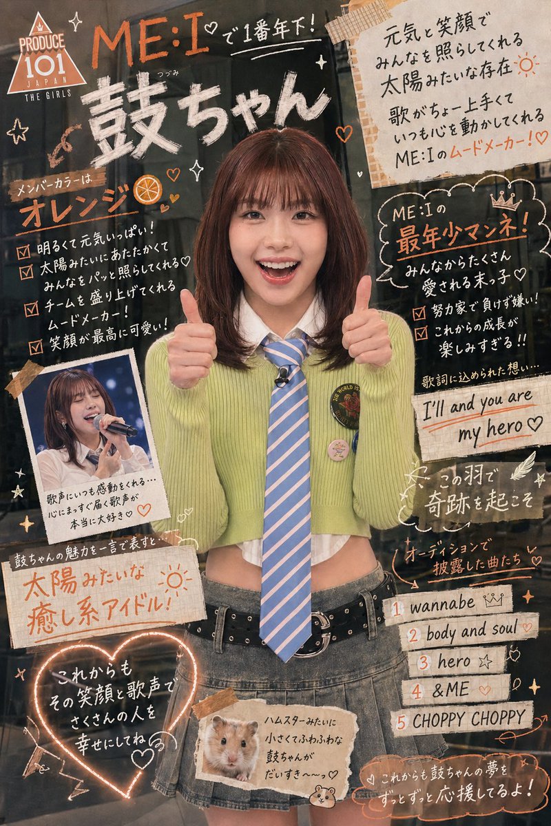流行りのやつ作ってみた #海老原鼓 #ME:i