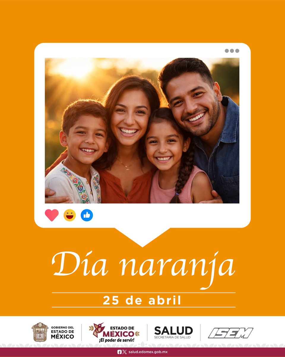 SaludEdomex's tweet photo. 🧡 Día Naranja: alcemos la voz por una vida libre de violencia para mujeres y niñas.

Actuar, prevenir y acompañar es tarea de todas y todos. 🤝

#DíaNaranja #CeroViolencia https://t.co/5TCdBLCszN