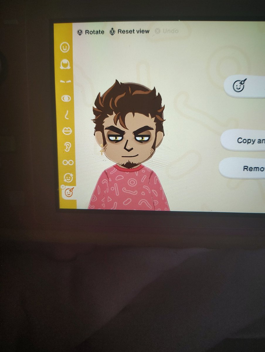 Behold my Adam mii 

I'm very proud cuz I was hunched over like a gremlin making him