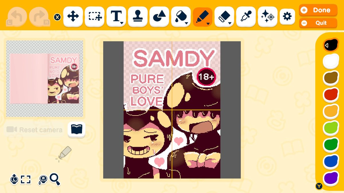 daily sammy x bendy tweet media