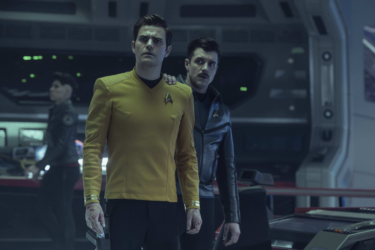 TheTrekCentral's tweet image. 🖖 NEW PICTURES for #StrangeNewWorlds Season 4!

Cowboy adventures, Kirk, Black Holes, Dinosaurs &amp;amp; more! This Star Trek series does not slow down!

#StarTrek