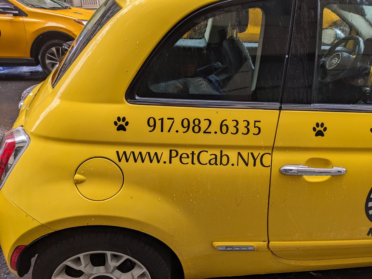 In the wilds of the Upper East Side of Manhattan, where few people own cars.