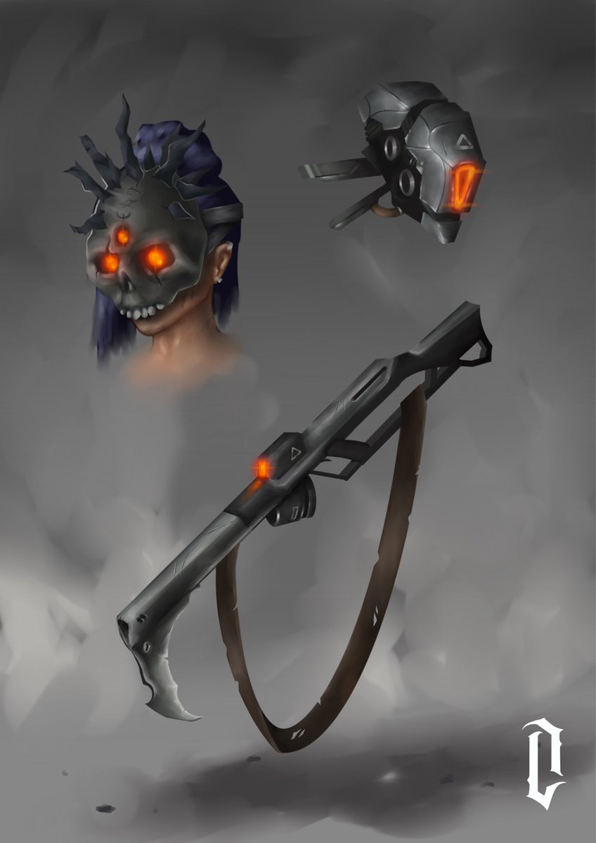 MistDenzel's tweet image. Today I’ll show this interesting concept of Neo-noir character! 💀 #art #fantasy #game #concept #illustration #fanart #design #2d #character #environment