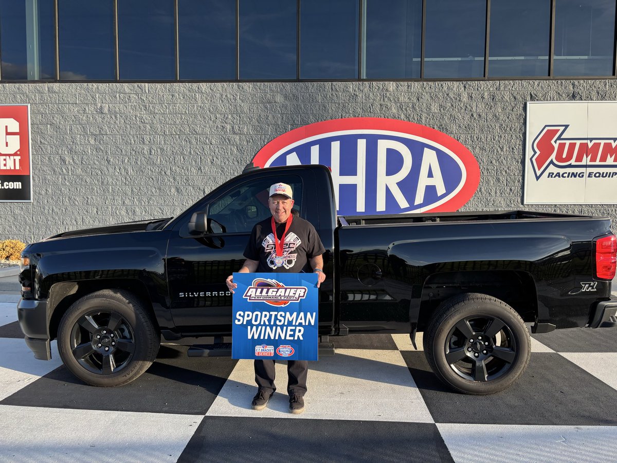 First win today at IRP! <a href="/frankhawleydrs/">Frank Hawley DRS</a> 
Must have been the teacher 😉