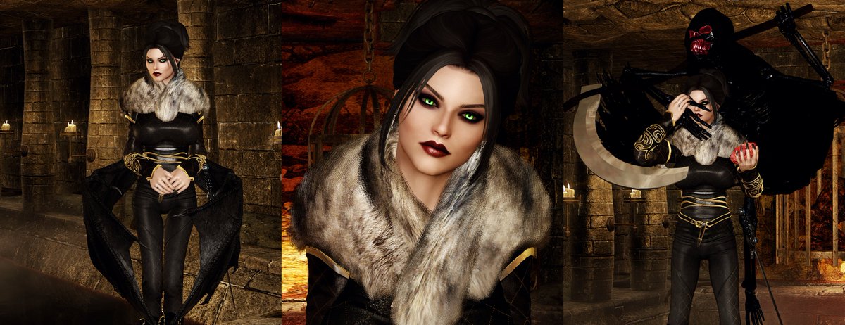 belphegor_89's tweet image. ... From wanderings - Part II - collages 
Full set of screenshots on Nexus: 
nexusmods.com/skyrim/images/… 
#Skyrim LE (#PatricianENB, no edit) 
#VirtualPhotography 
#SkyrimMods