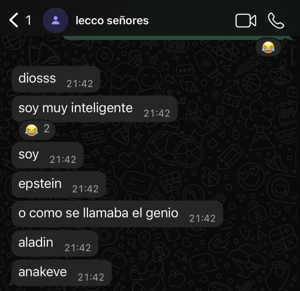 si amigo algo así era