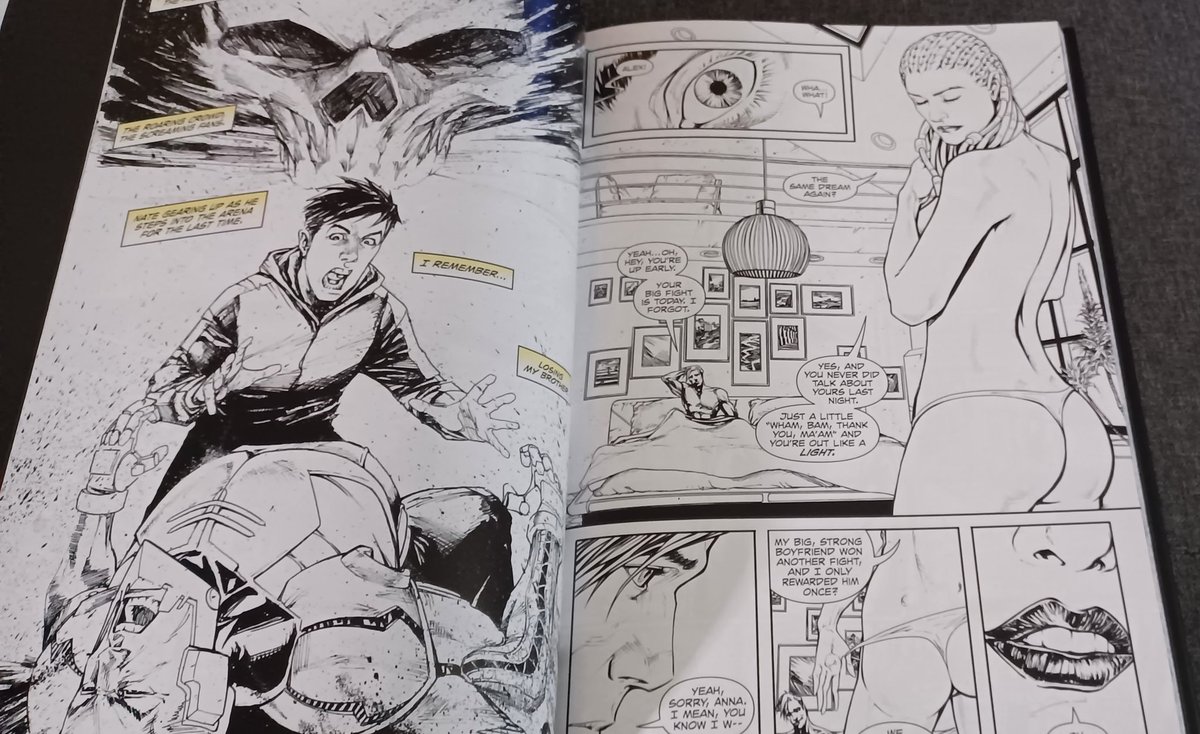 realtarx9's tweet photo. #ingloriousrex line art edition is fantastic @shanedavisart your details are excellent ๐
Hopefully we will have more #ComicsGate creators @EthanVanSciver having cool artists edition ๐ https://t.co/4ldR7pkjNl