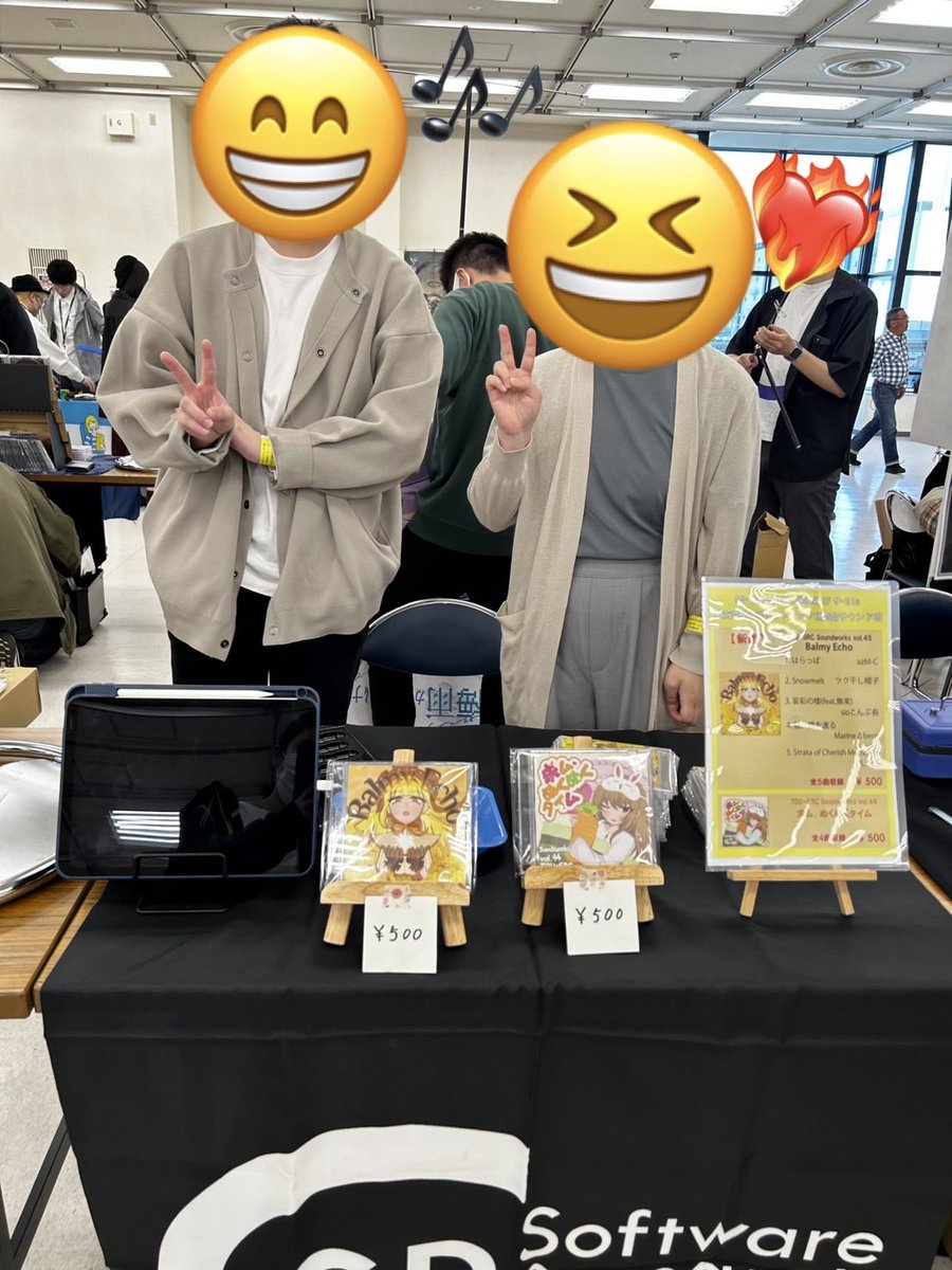 sofken_tdu's tweet photo. #M3春2026
東京電機大学ソフトウェア研究部
設営完了しました！
第二展示場  サ-21aです！本日はよろしくお願い致します！
#M3春 https://t.co/02yBQCLOEW