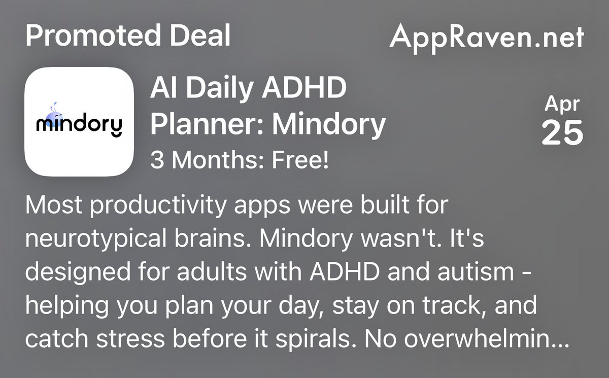 AppRaven: Apps Gone Free tweet media