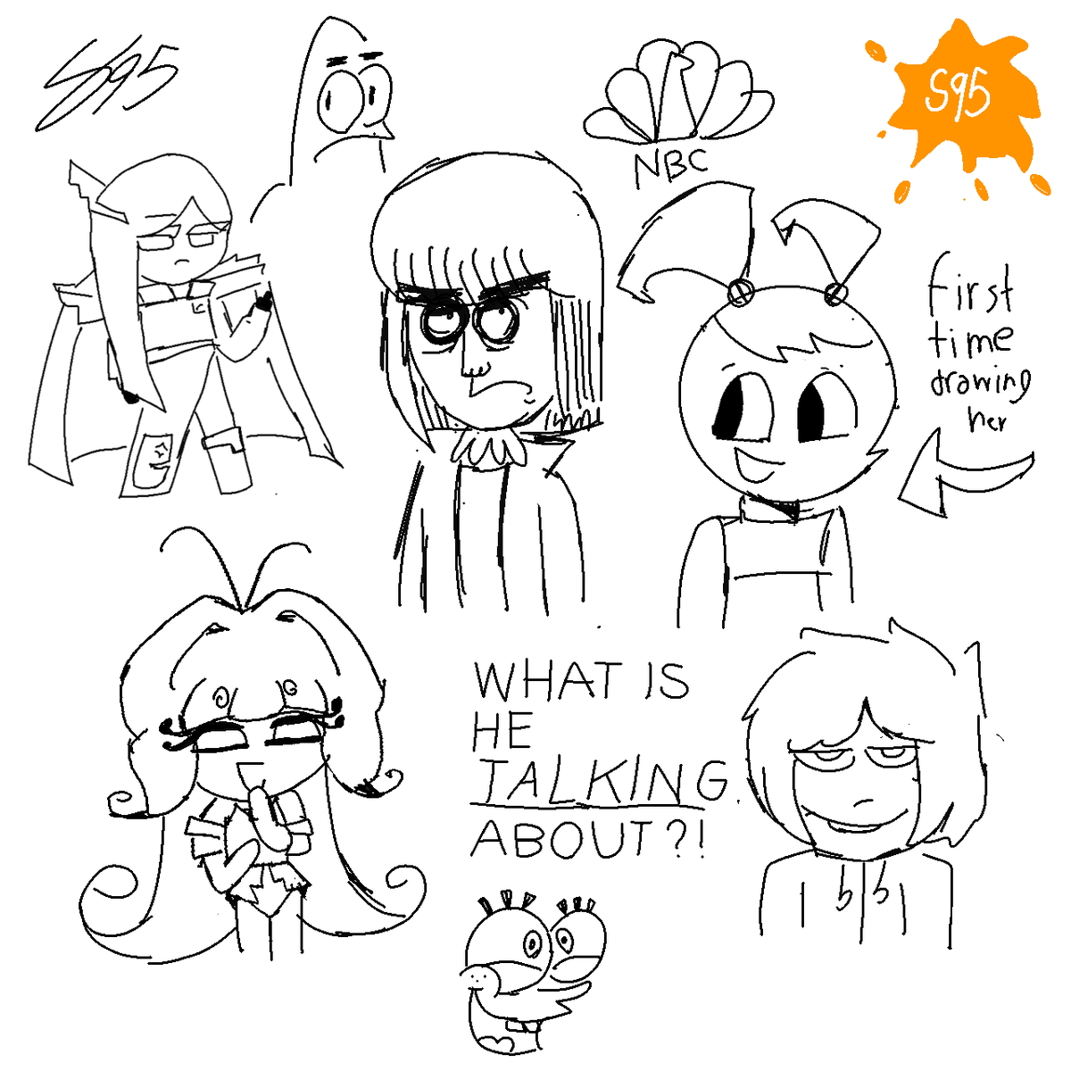 My stupid fucking doodles