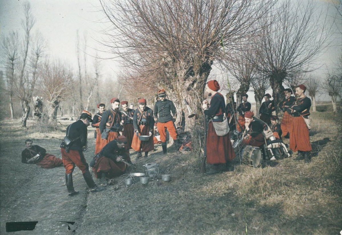 Photos taken by French army photographer Jean-Baptiste Tournassoud during WWI