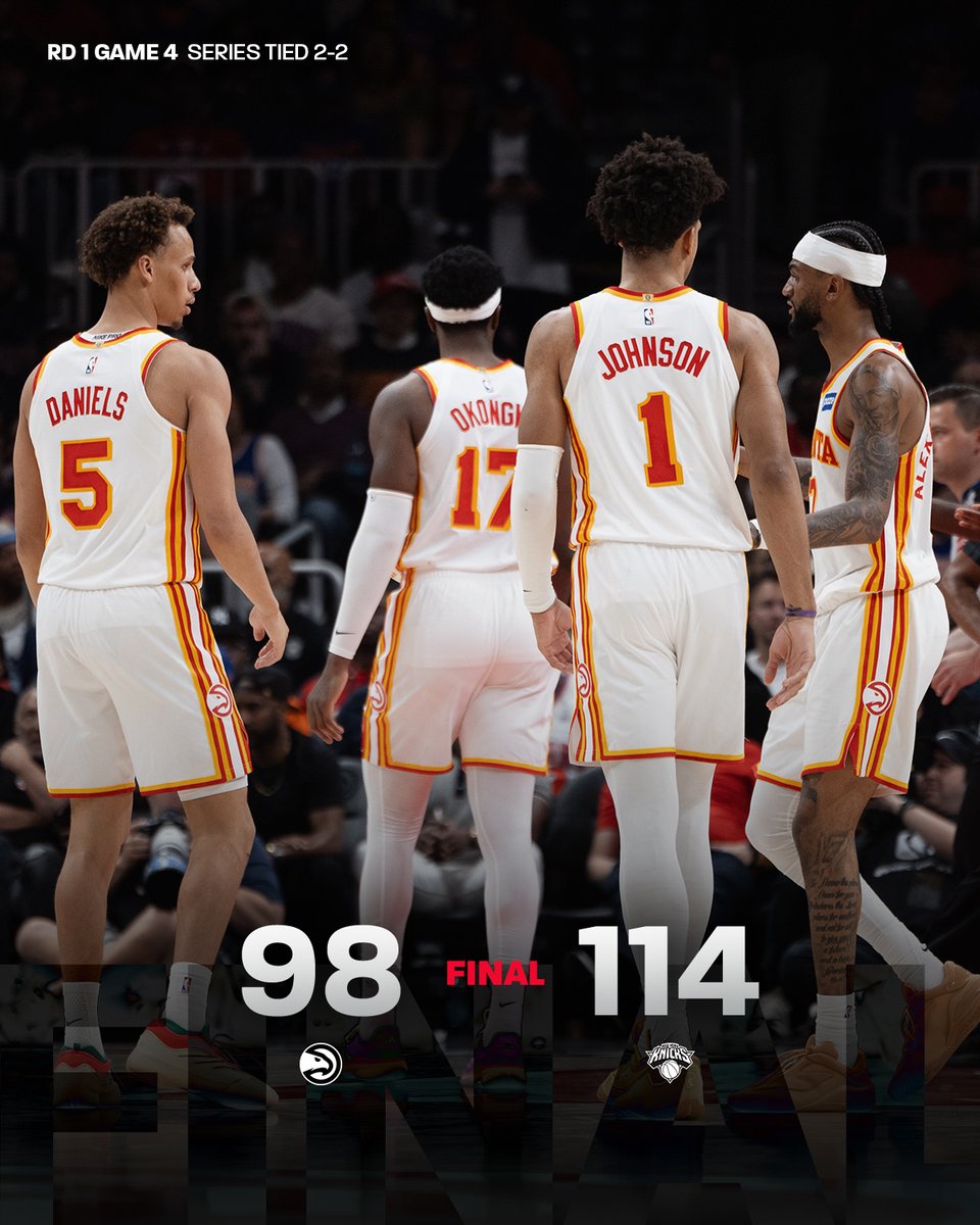 ATLHawks's tweet image. Wasn't our night