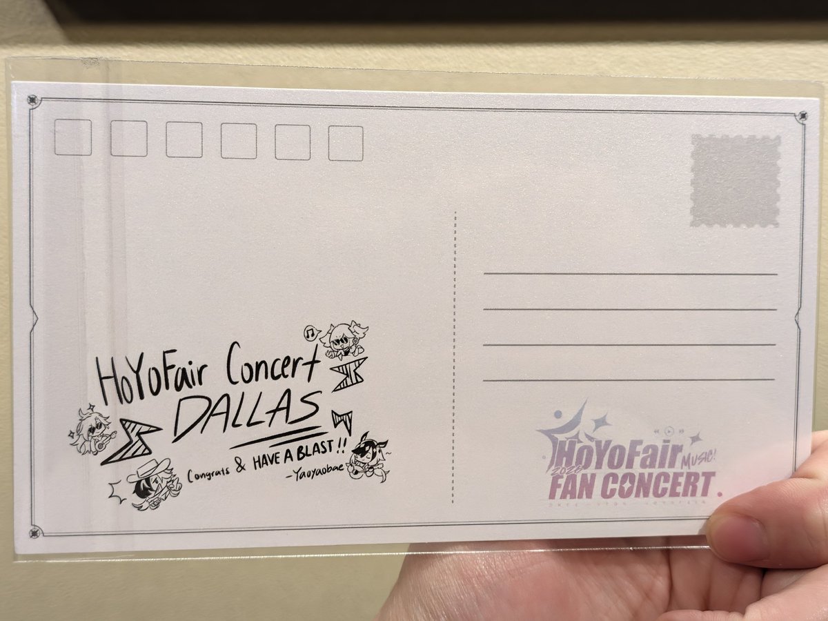 iluminar_yi's tweet photo. First #HoYoFair concert in the US I think? Excited! @HoYoFair_0 https://t.co/uWTHs9AoYw