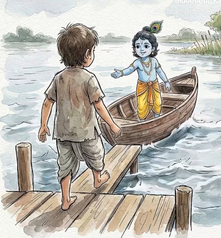 बिना किसी उम्मीद के बस इश्क है तुमसे कन्हैया...💝
मैं शरण तुम्हारी आया 'भव' से पार लगा  देना हमारी नैया... ⛵ 
जय हो कृष्ण कन्हैया...