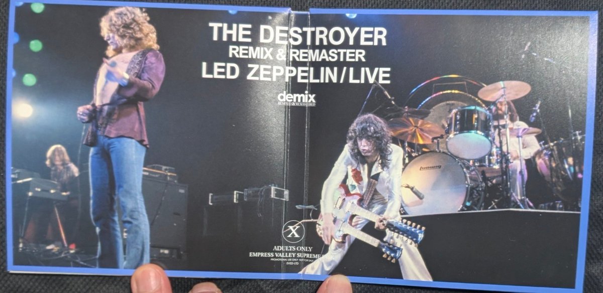Led Zeppelin『THE DESTROYER REMIX & REMASTER Version 2』(1977/4/27