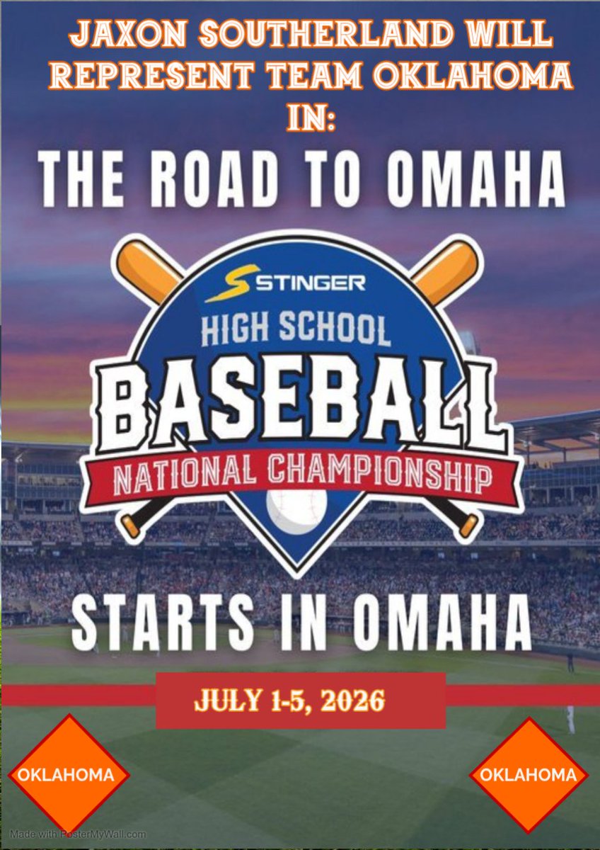 TeamOKBaseball's tweet photo. I am pleased to announce that
@JaxonSoutherla3 
will be representing Team OK.
@NatChampSeries
@SoonerStateBSBL
#teamokbaseball https://t.co/WIYEjcrkjH